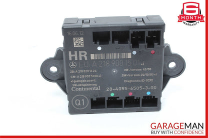 08-18 Mercedes E350 C250 C300 CLS550 Rear Right Side Door Control Module Unit