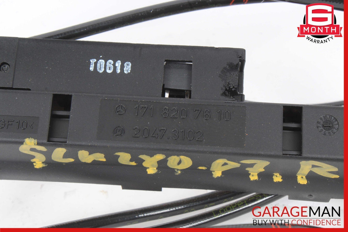 05-11 Mercedes R171 SLK280 SLK350 Rear Right Convertible Top Trunk Lid Cylinder
