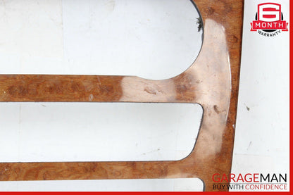 06-12 Mercedes GL320 GL450 ML550 Center Console Control Trim Bezel Wood
