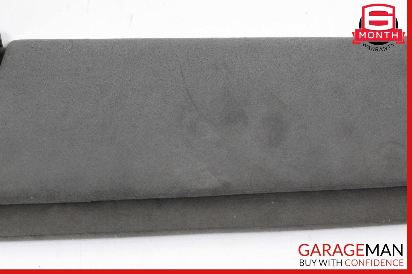 03-10 Porsche Cayenne Turbo Front Right Side Sunvisor Sun Visor Shade Black OEM