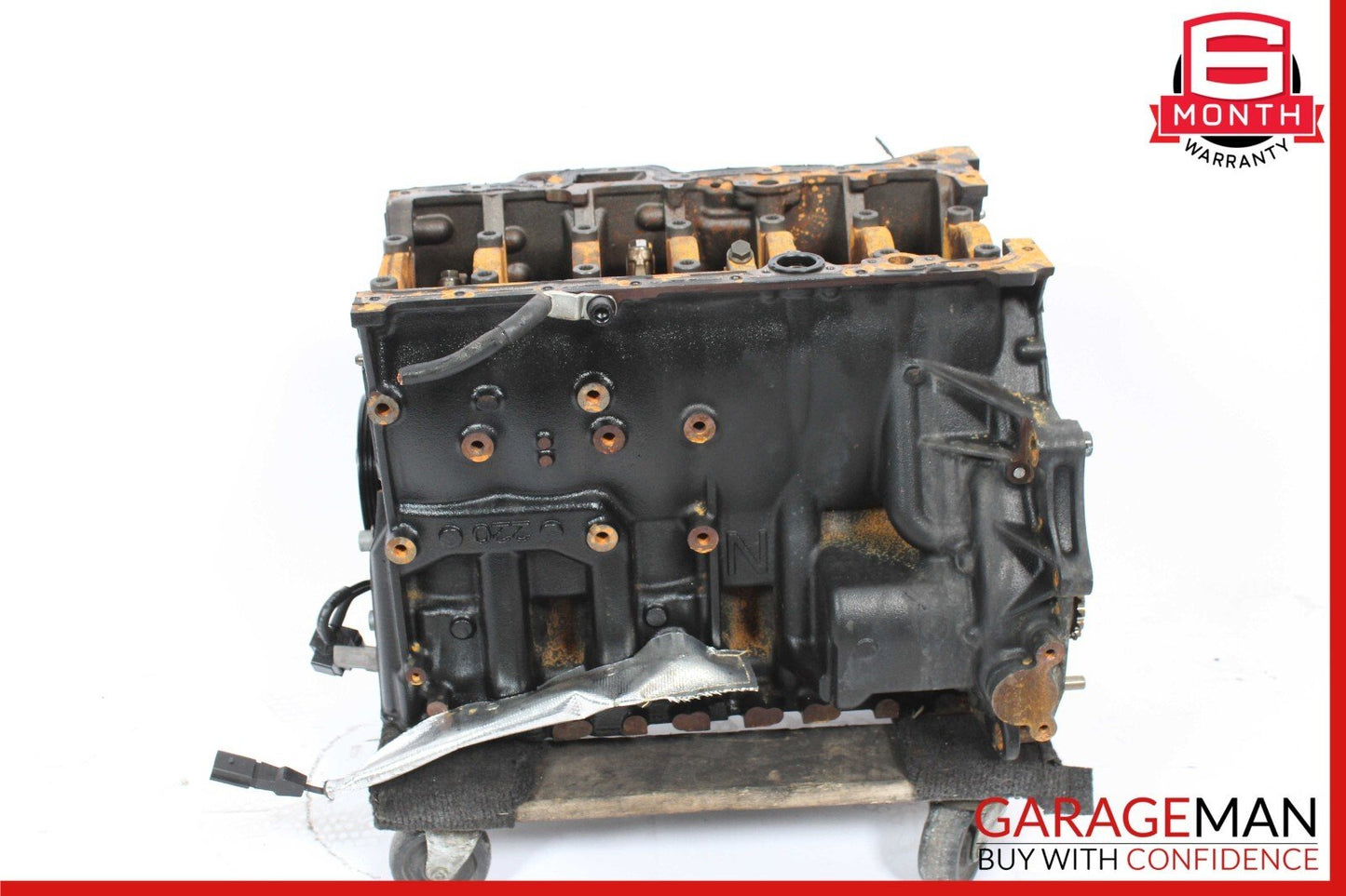 11-18 Porsche Cayenne 3.6L V6 Engine Motor Cylinder Block Assembly OEM