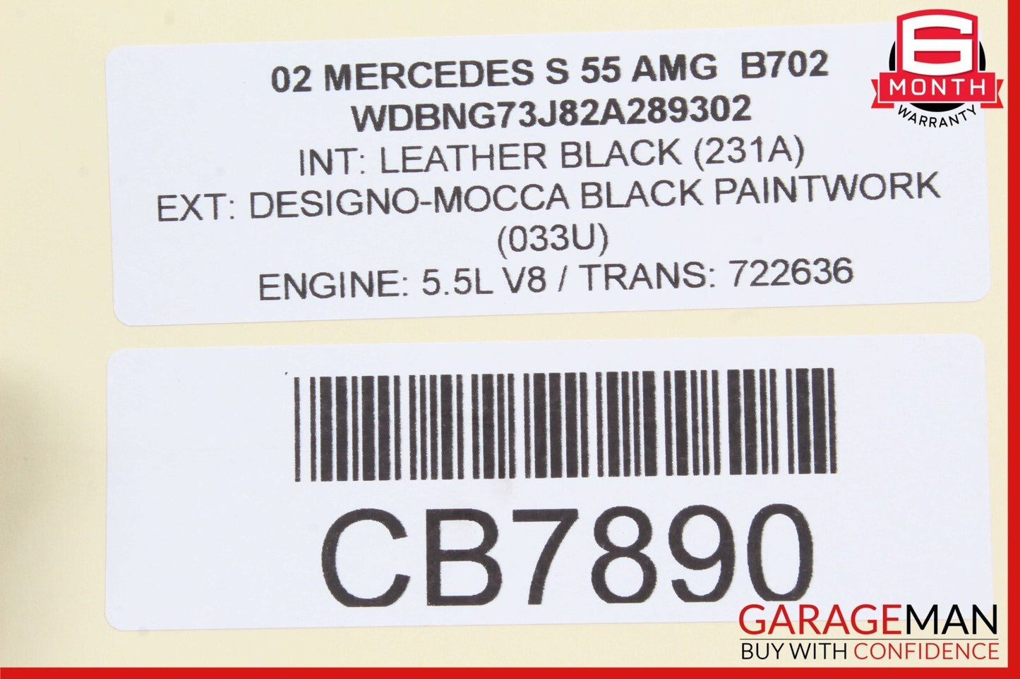 00-06 Mercedes W220 S500 S55 CL55 AMG Park Assist Parktronic Control Module Unit