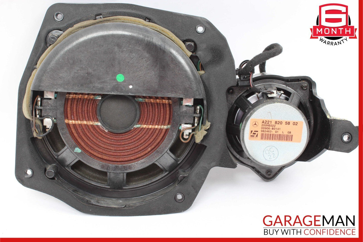 07-09 Mercedes W221 S550 S63 AMG Front Left Side Door Sound Speaker Logic 7 OEM