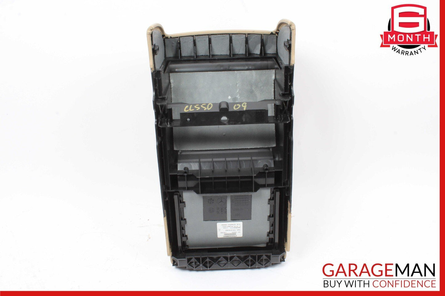07-14 Mercedes W216 CL550 CL63 AMG Rear Center Console Storage Compartment Assy