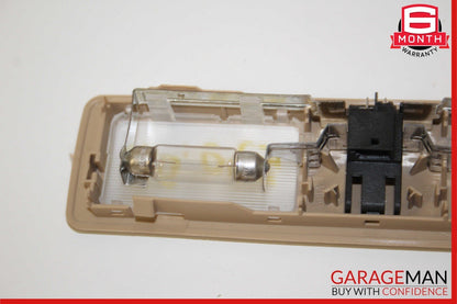 97-03 BMW E39 530i 525i 528i Sun Visor Make Up Dome Light Set of 2 Pc Beige OEM