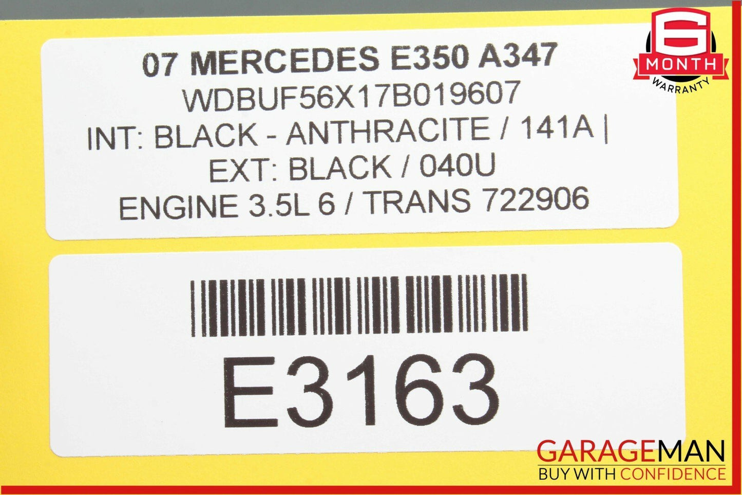 03-11 Mercedes E350 GL450 CLS350 ML550 Front Left Side Seat Control Module Unit