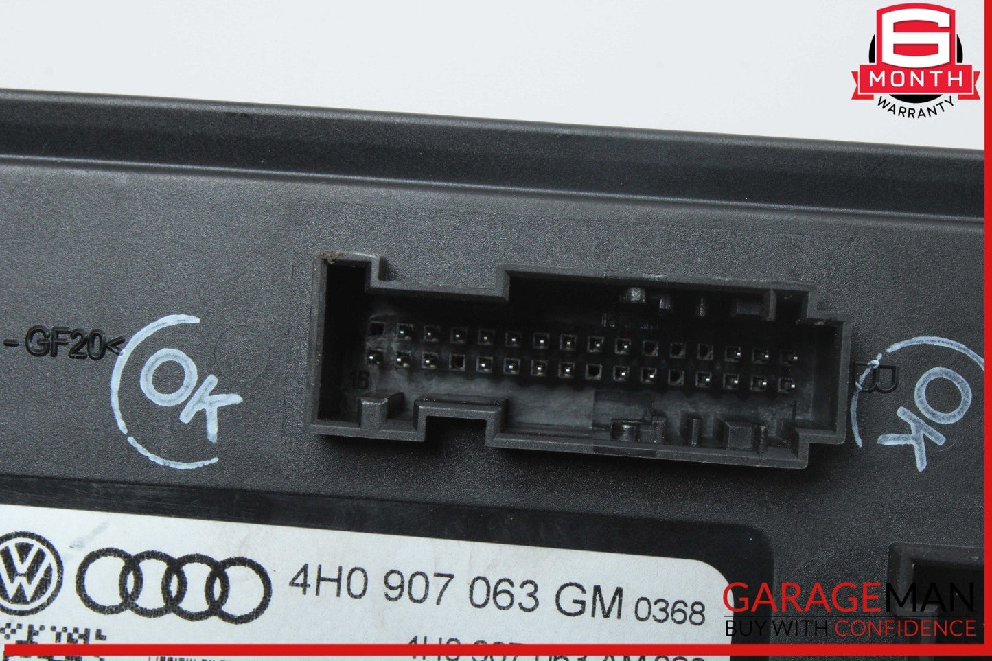 12-18 Audi S6 A7 A6 On Board Supply Body Control Module Unit 4H0907063CG OEM