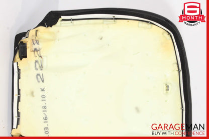 14-18 Mercedes W117 CLA250 Rear Lower Bottom Seat Cushion Cover Black OEM