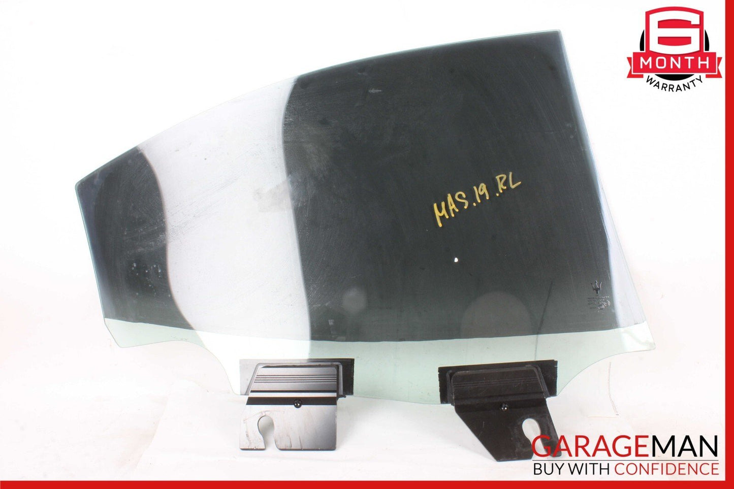 14-22 Maserati Ghibli M157 S Rear Left Driver Side Door Window Glass OEM