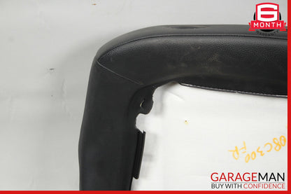 08-11 Mercedes W204 C250 C300 Seat Cushion Top Upper Front Right Black OEM