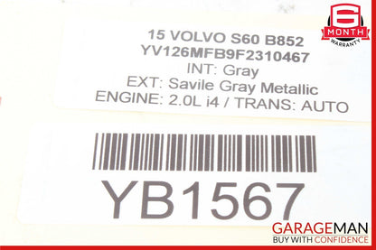 11-18 Volvo S60 V60 Rear Left / Right Side Lower Suspension Control Arm OEM