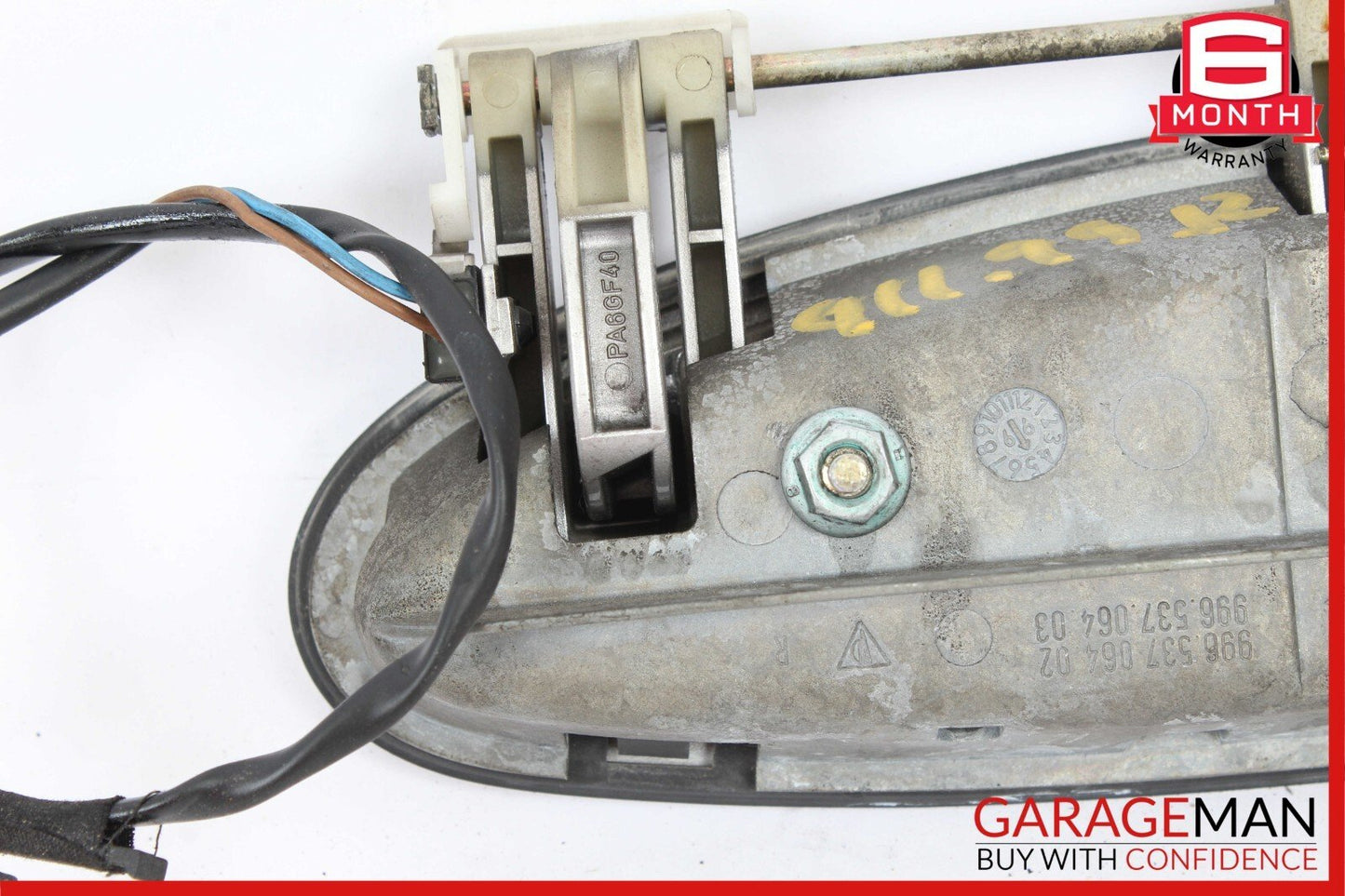 97-04 Porsche Boxster 986 Carrera 996 Front Right Exterior Door Handle Silver