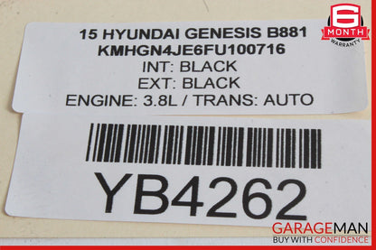 15-20 Hyundai Genesis G80 Rear Right Side Forward Upper Control Arm OEM