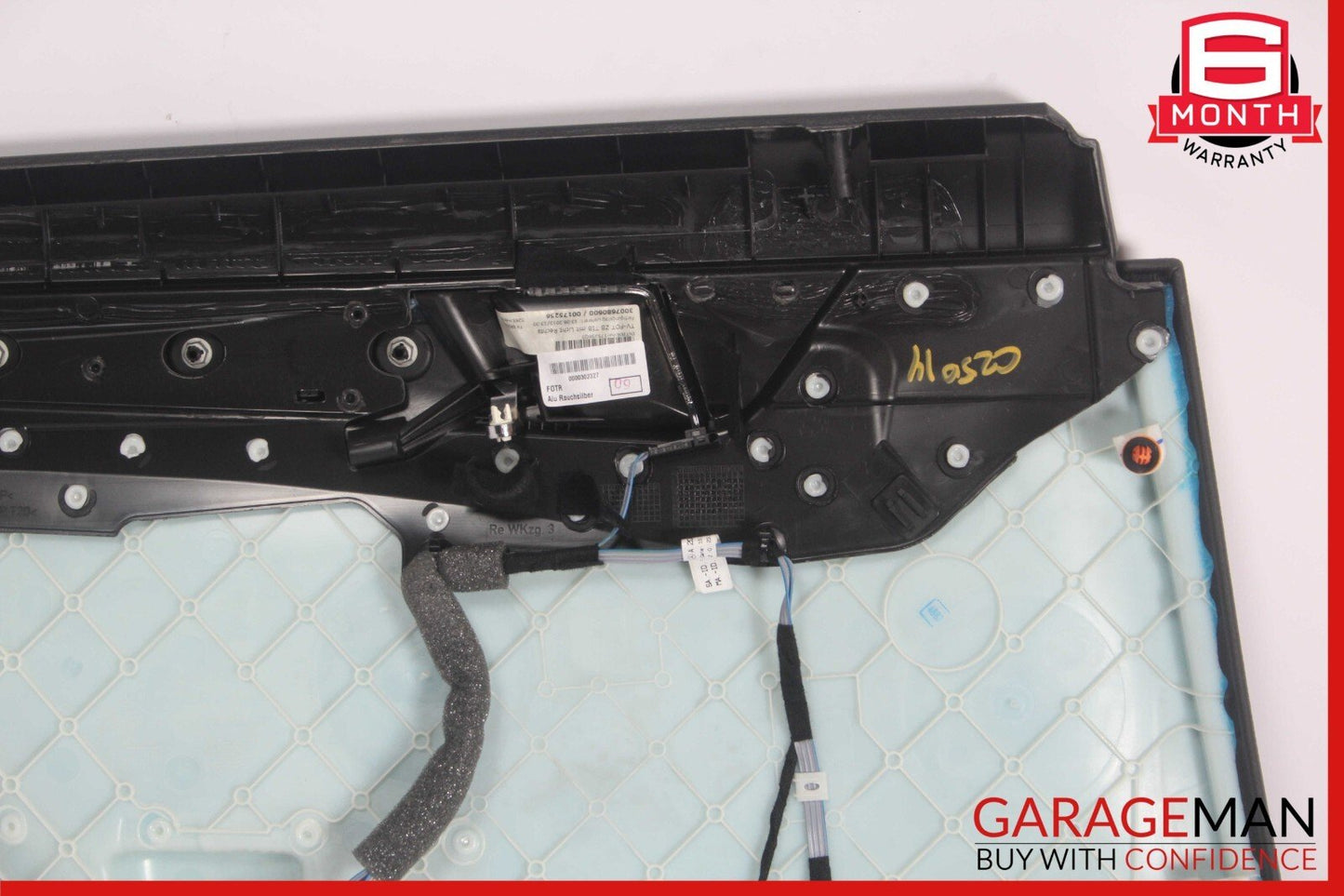 08-14 Mercedes W204 C300 Rear Right Side Interior Door Trim Panel Cover Black