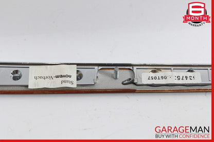 03-06 Mercedes W220 S430 S55 AMG Rear Right Side Door Trim Bezel Wood OEM