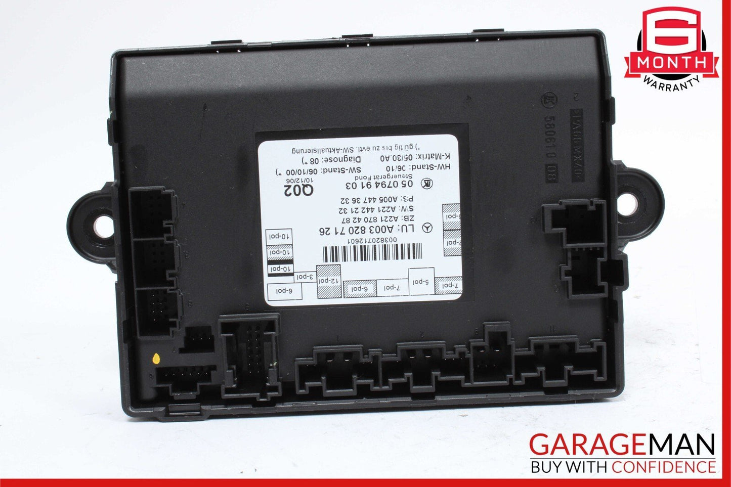 07-13 Mercedes W221 S550 S400 Rear Right or Left Side Door Control Module OEM