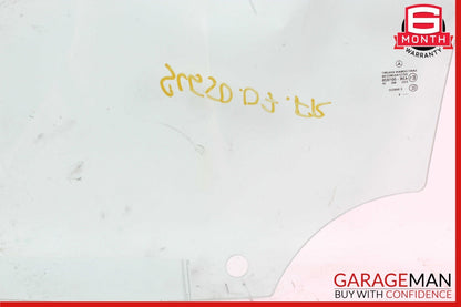 03-12 Mercedes R230 SL550 SL55 AMG Front Right Side Door Window Glass Clear