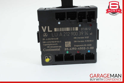 08-18 Mercedes W204 C250 GLK250 CLS550 Front Left Side Door Control Module OEM