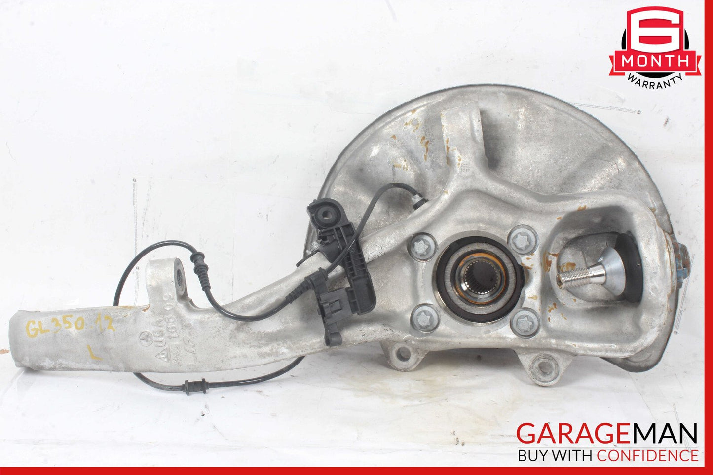 12-19 Mercedes X166 GL350 ML550 Front Left Driver Side Spindle Knuckle Hub OEM