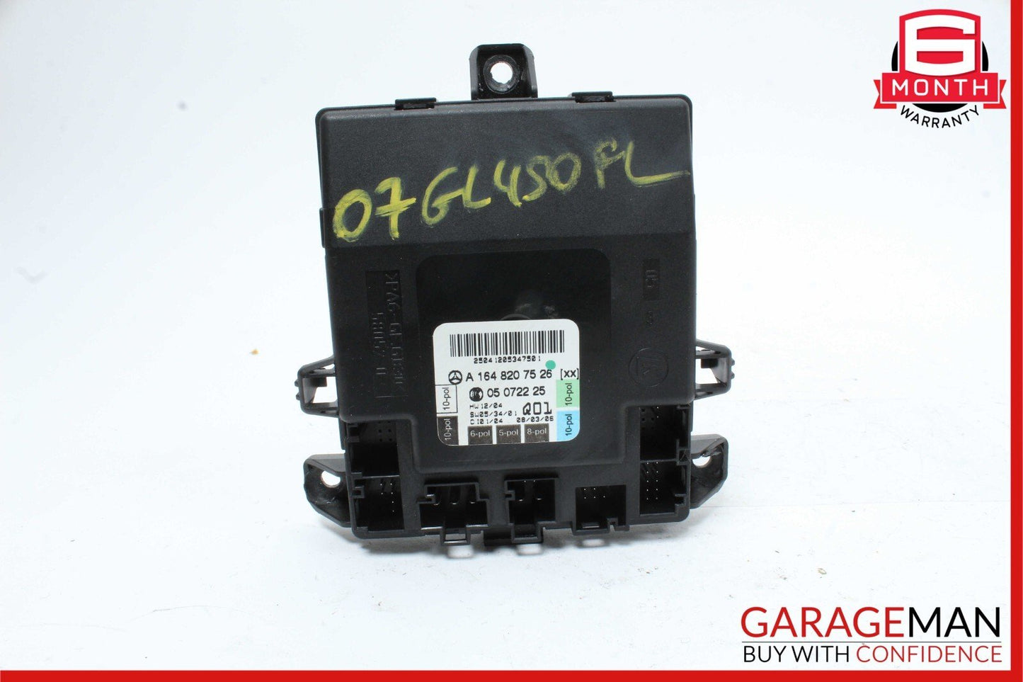 06-13 Mercedes X164 GL450 ML500 ML350 Front Left Side Door Control Module Unit