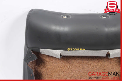 03-06 Mercedes W220 S500 Front Left Top Upper Seat Cushion Black OEM