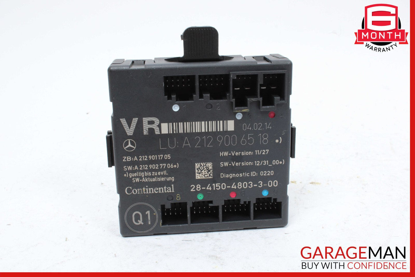 08-18 Mercedes W212 E350 CLS550 Front Right Side Door Control Module OEM