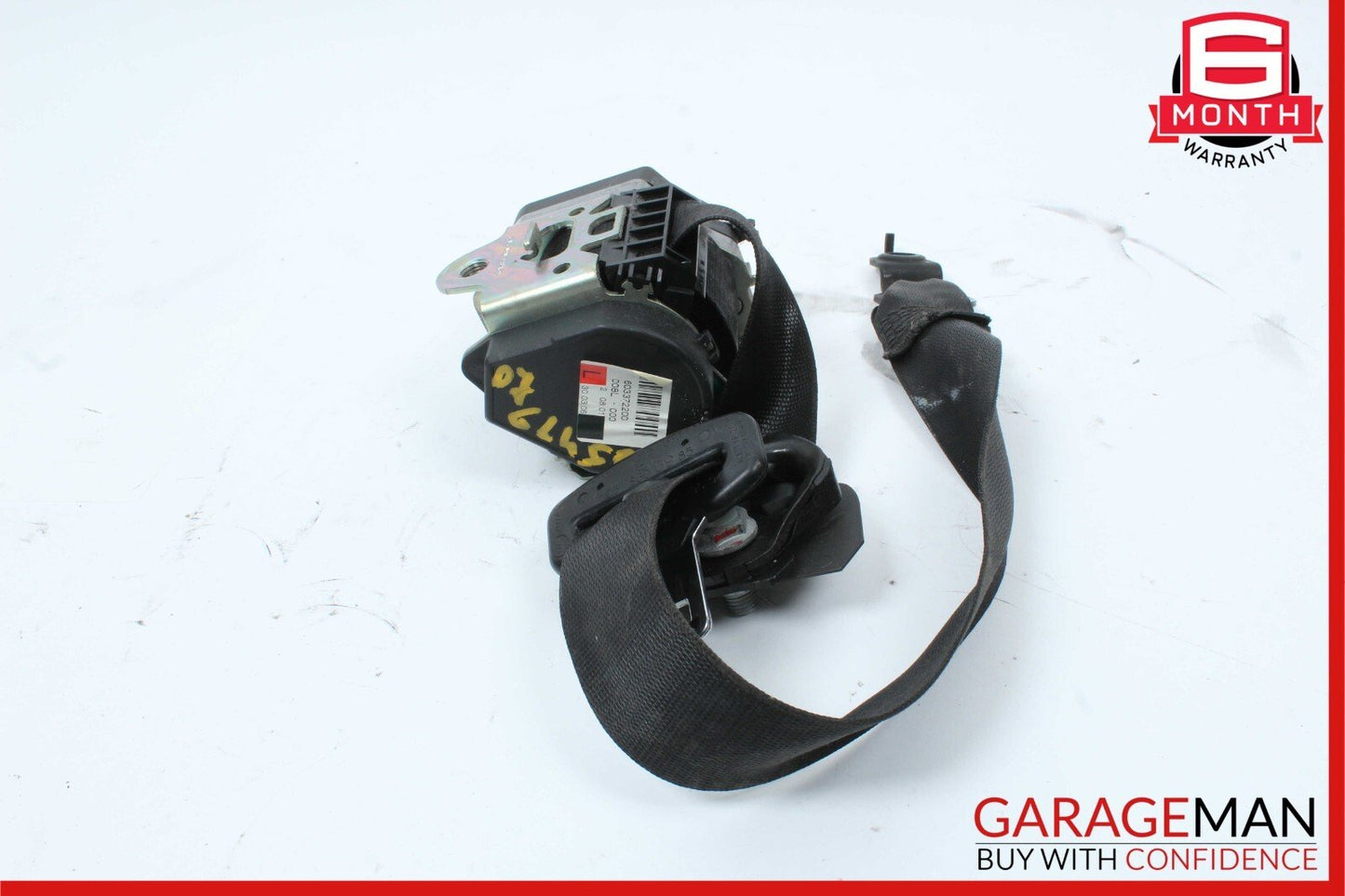 06-13 Mercedes X164 GL450 Front Left Side Seat Belt Retractor Assembly Black