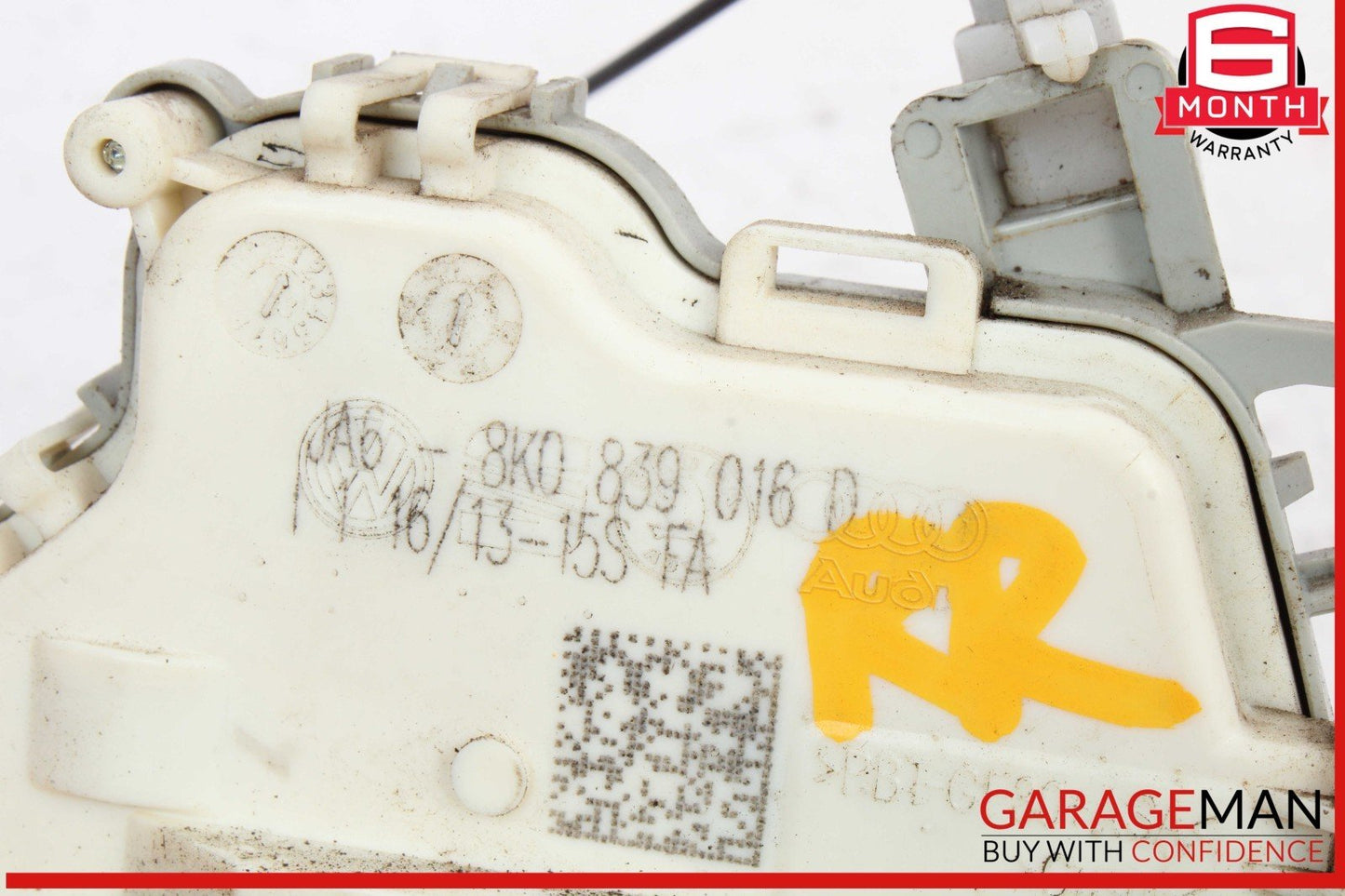 09-17 Audi Q5 SQ5 Rear Right Passenger Side Door Lock Latch Actuator 8K0839016D