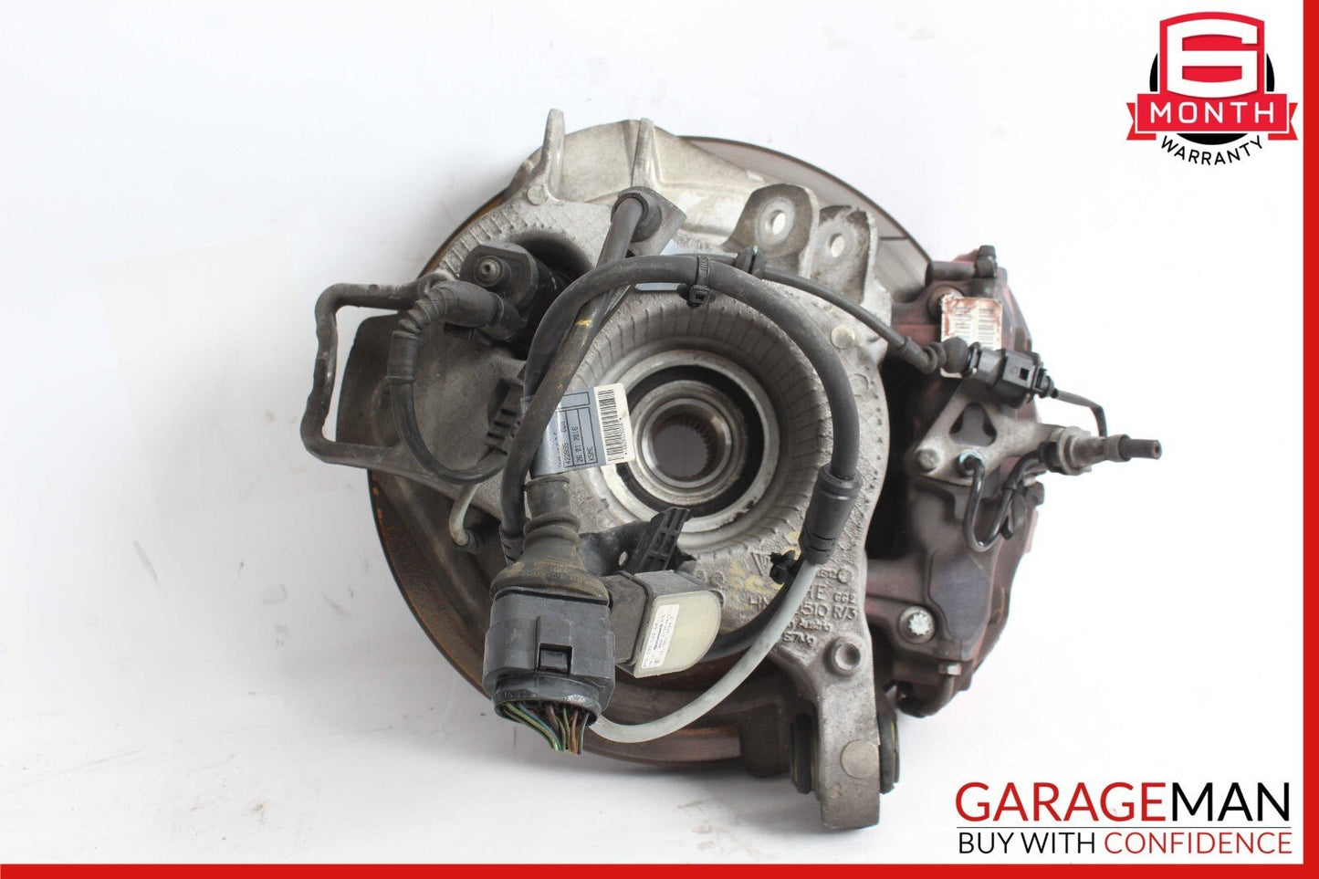 10-16 Porsche Panamera 970 Rear Right Spindle Knuckle Brake Rotor Disc Caliper