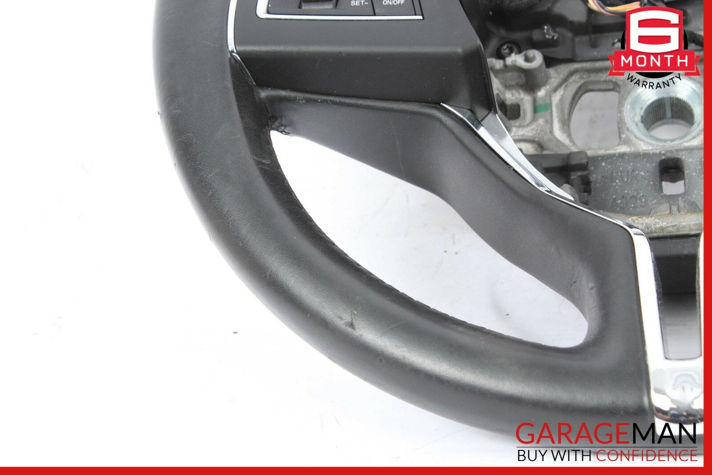 14-17 Maserati Ghibli Steering Wheel Multifunction Control Switch Assembly Black