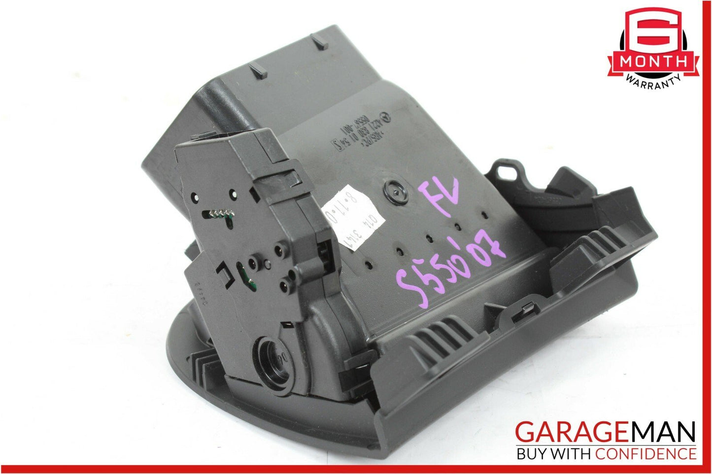 07-14 Mercedes W221 S550 CL550 Front Left Side Dash AC A/C Air Vent Trim Black