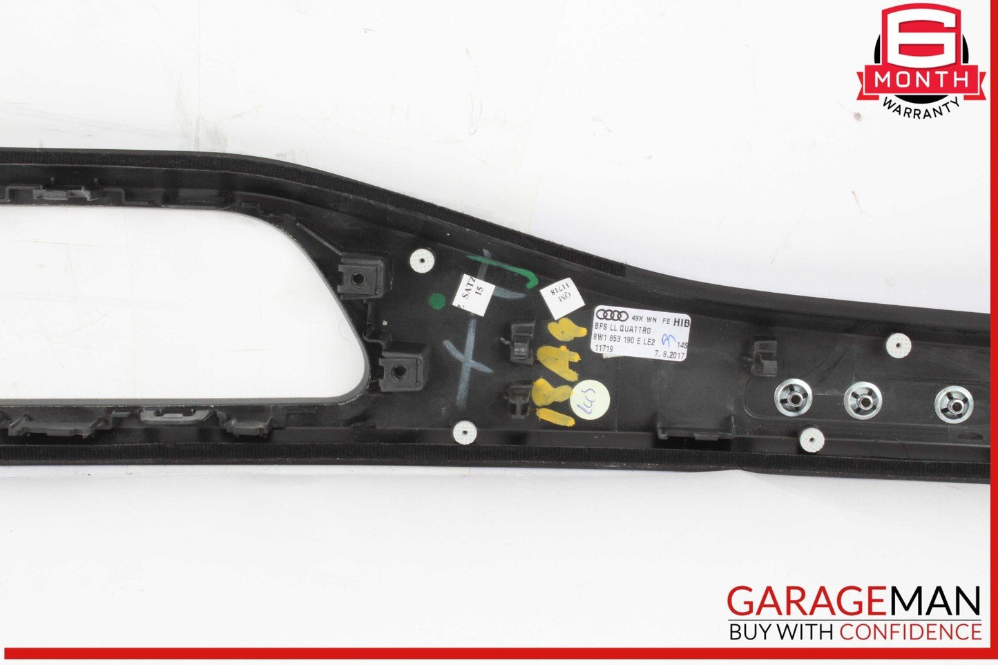 17-24 Audi A4 Quattro Right Dash Dashboard Panel Trim Molding 8W1853190E OEM