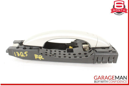 08-18 Audi Q5 SQ5 S4 A4 A5 Right Passenger Side Exterior Door Handle Gray OEM