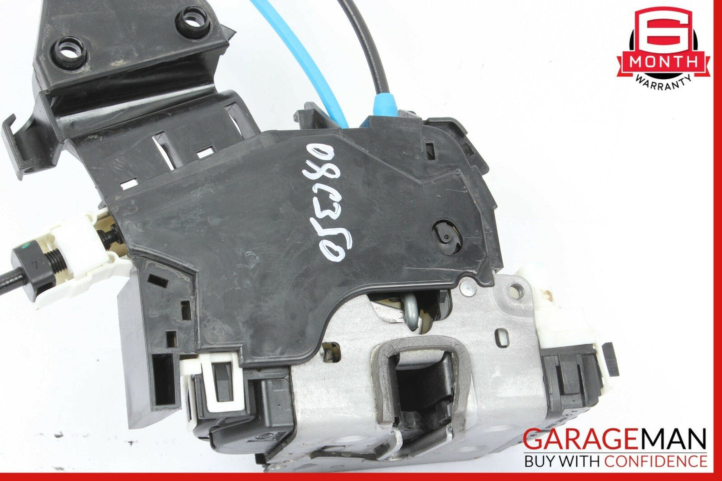 08-11 Mercedes W204 C350 Rear Right Door Lock Latch Actuator w/ Handle Grey