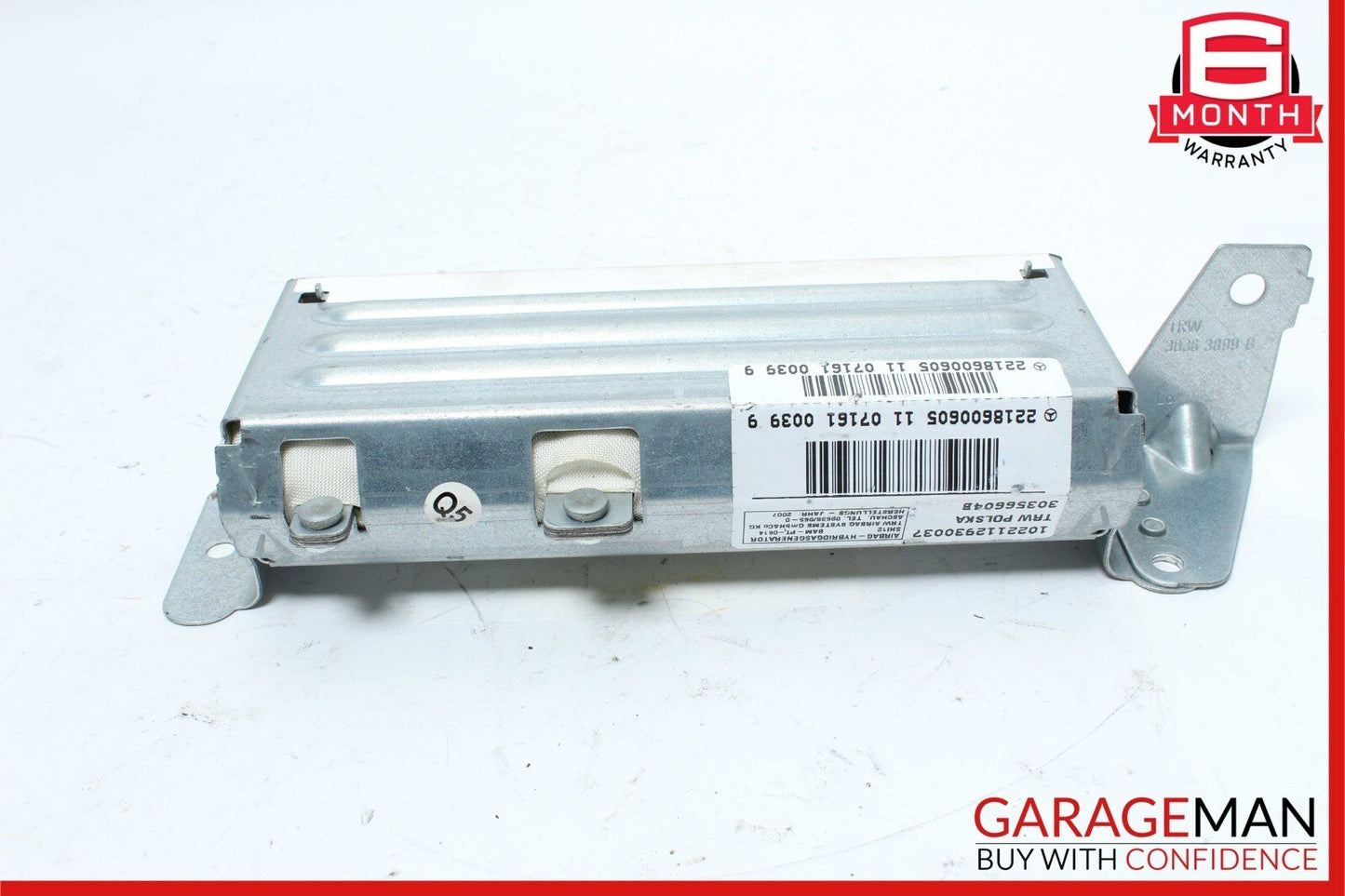 07-14 Mercedes W216 CL600 CL550 S550 Rear Right Side Quarter Airbag Air Bag OEM