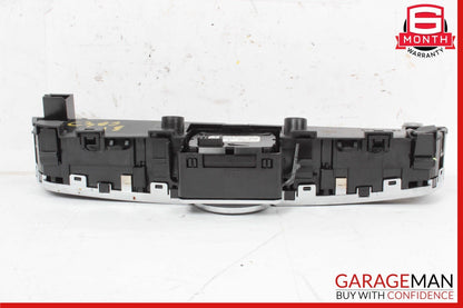 15-18 Mercedes W205 C300 Center Dashboard Hazard Control Switch w/ Clock Assy