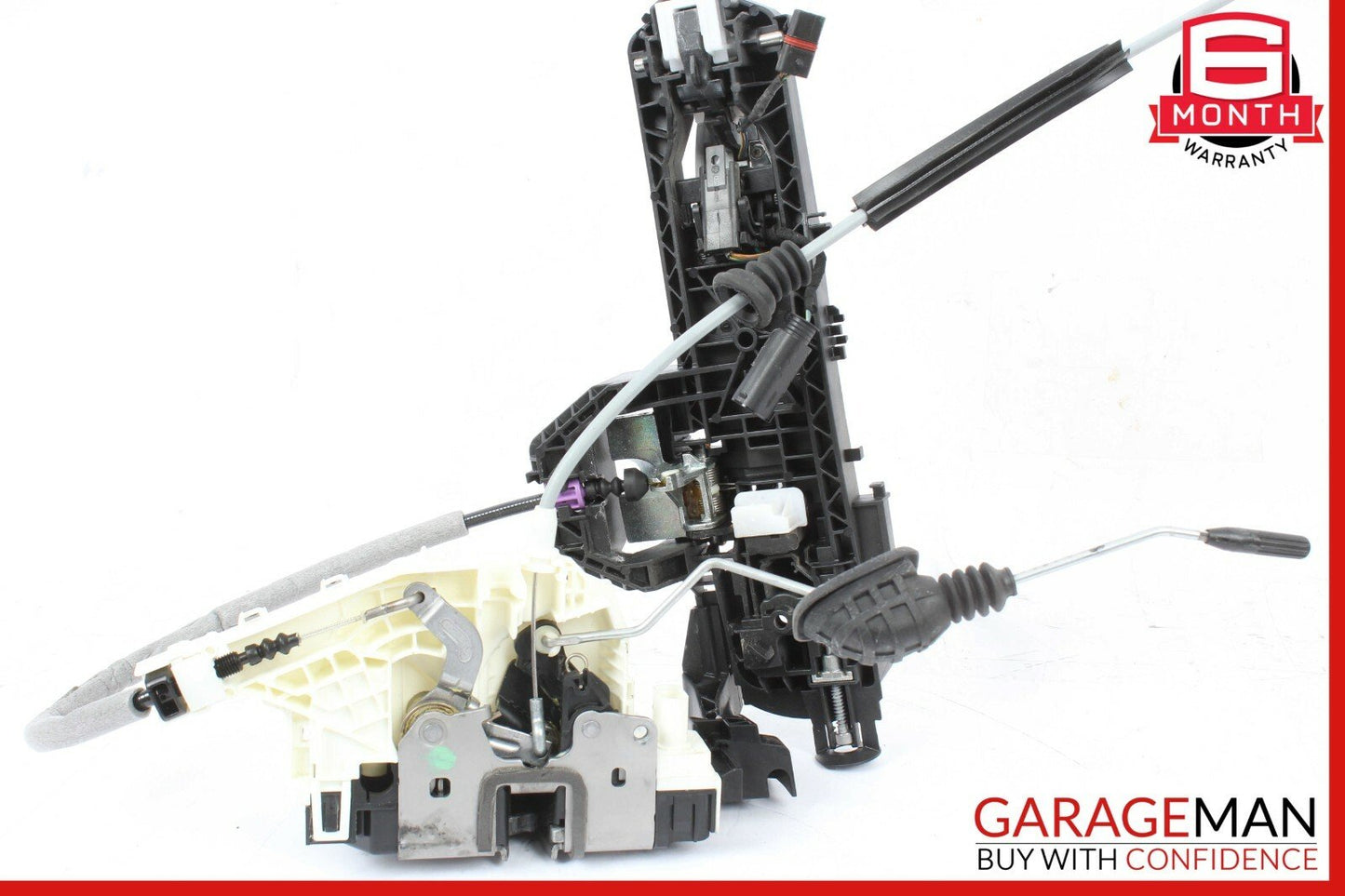 12-14 Mercedes W204 C250 Front Right Keyless Go Door Lock Actuator w/ Handle Set