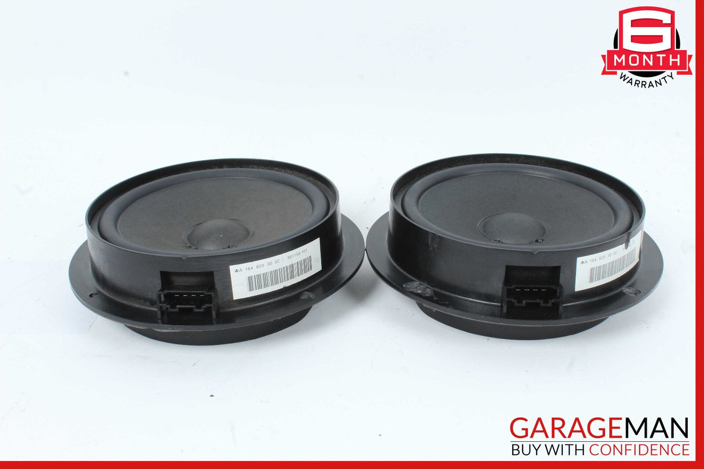 06-12 Mercedes GL450 Left & Right Door Sound Audio Speakers Set of 2