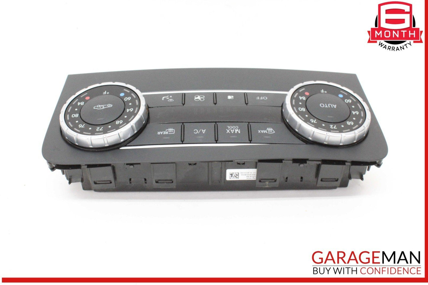 12-14 Mercedes X204 GLK250 Bluetec AC A/C Heater Climate Control w/ Trim OEM