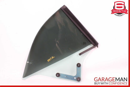 08-17 AUDI S5 REAR LEFT DRIVER DOOR QUARTER WINDOW GLASS OEM