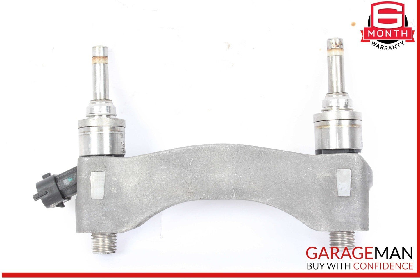 10-16 Porsche Panamera 970 Fuel Injector Rail Support Bracket Set w/ Injectors