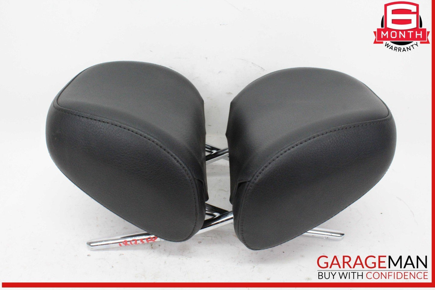 13-18 Audi Q3 Q5 Front Left and Front Right Side Head Rest Headrest Black OEM