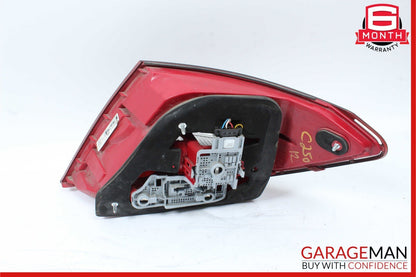 12-14 Mercedes W204 C250 C300 C350 Rear Left Side Taillight Tail Light Lamp