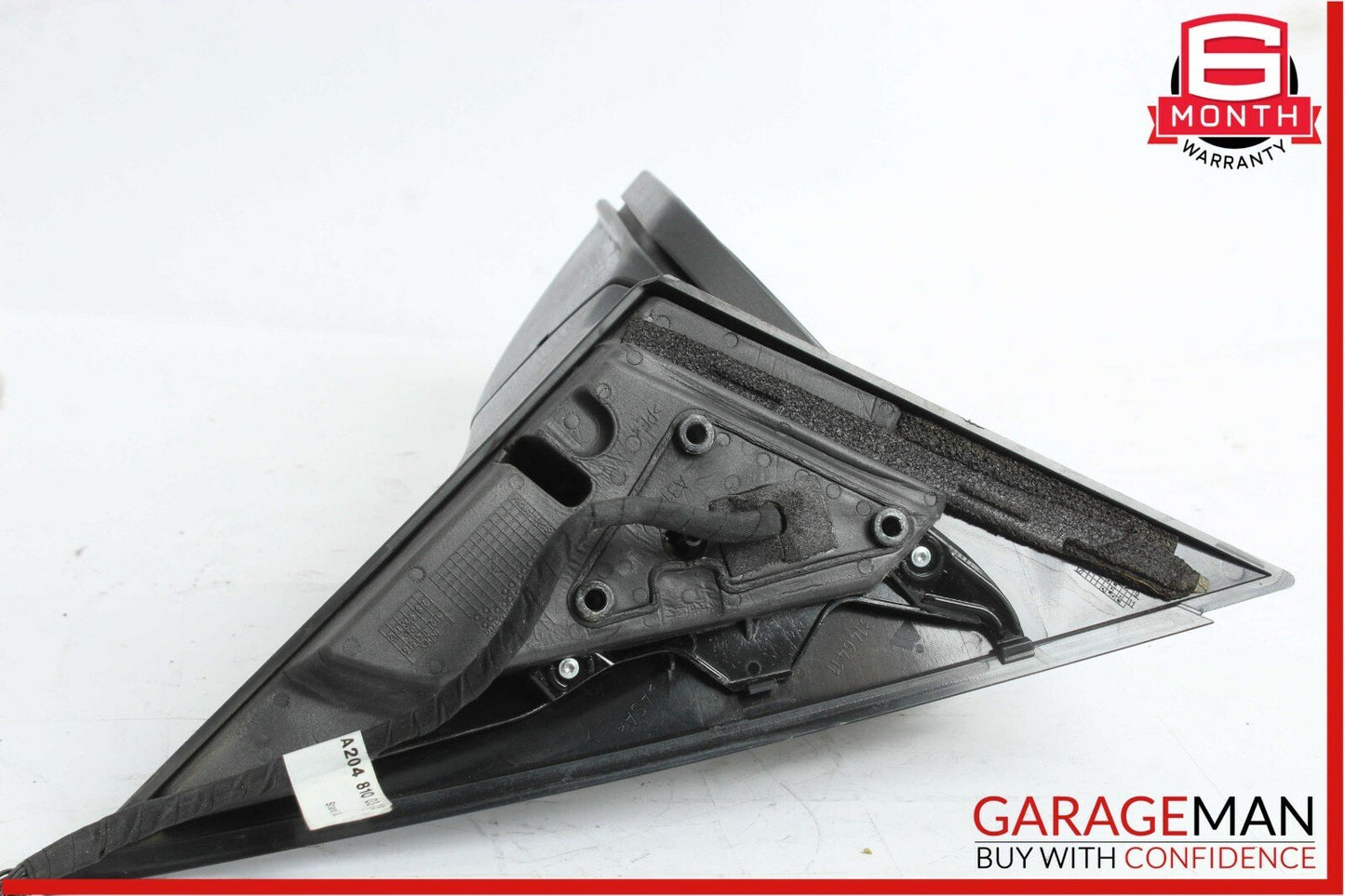 08-09 Mercedes W204 C300 C63 AMG Front Left Side Mirror Rear View Door White