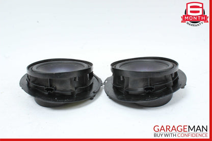 07-09 Mercedes W211 E350 Front Left & Right Side Door Audio Sound Speakers Set