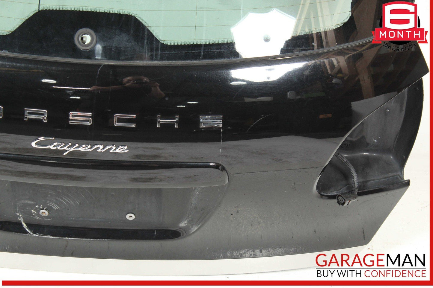 11-14 Porsche Cayenne 958 Trunk Lid Liftgate Tailgate Hatch Shell OEM