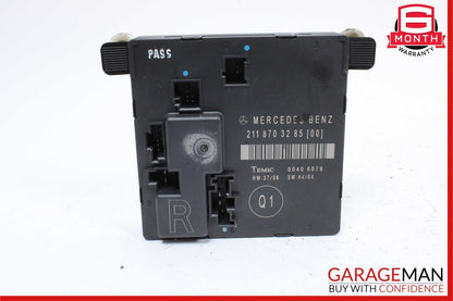 03-09 Mercedes W211 E350 E550 E63 AMG Rear Right Door Controller Module Unit OEM