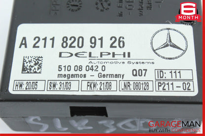 Mercedes SLK350 CLK500 CL500 S430 E320 Anti Theft Alarm Module 2118209126 OEM