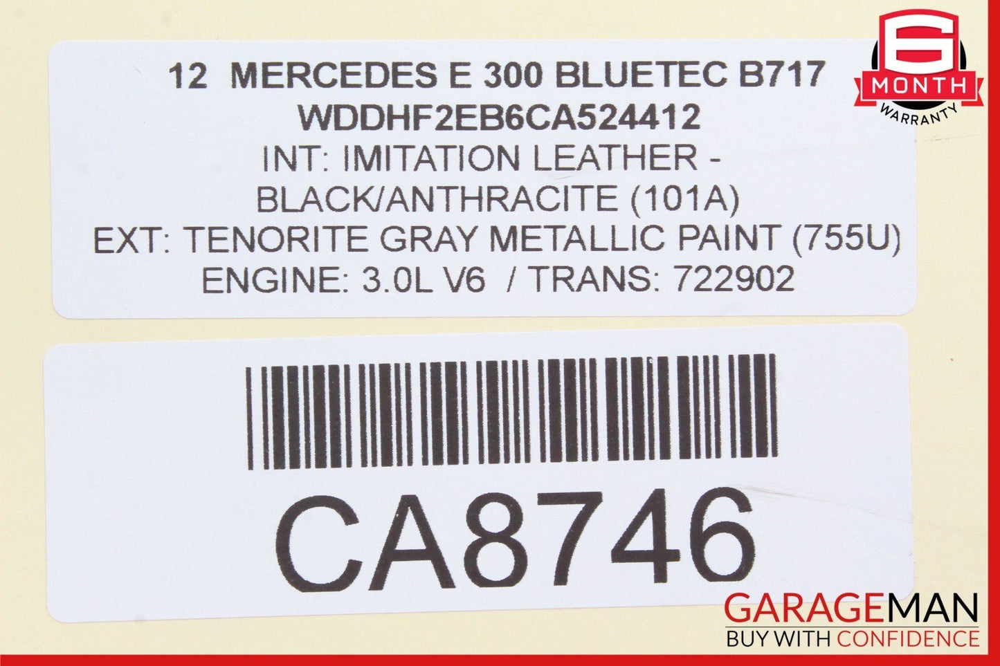 08-18 Mercedes W212 E350 SLK350 Front Left Side Door Control Module Unit OEM