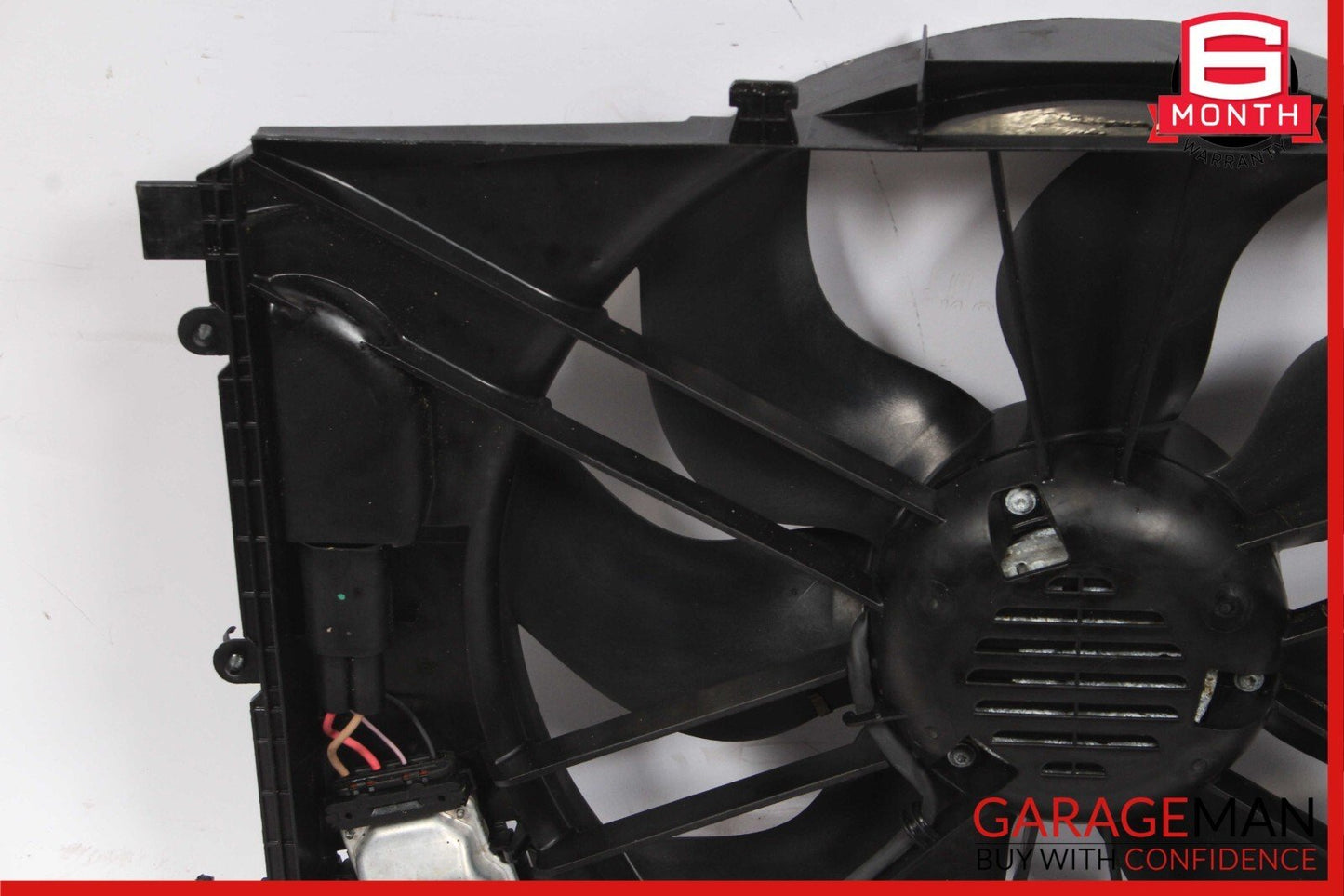 08-18 Mercedes E350 C300 E250 Engine Radiator Cooling Fan Motor Shroud Assembly